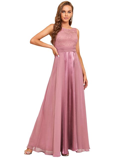 ever pretty us long burgundy bridesmaid dress a line formal evening gown 07695 clothing shoes