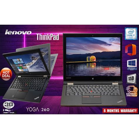 Lenovo Thinkpad Yoga 260 Core I7 16gb Ram 512 Ssd 6th Genaration