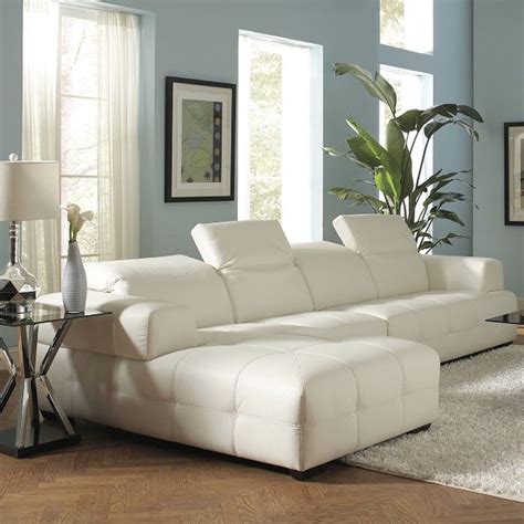 Modern Sofas To Go With Any Type Of Decor White Sectional Sofa Contemporary Sectional Sofa