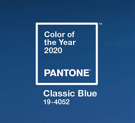 Pantone Reveals 2020 Color Of The Year