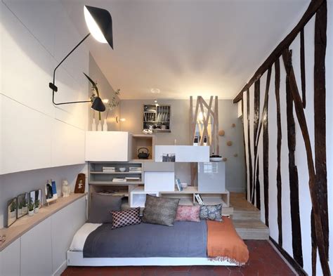Tiny Paris Apartment Transformed Into A Functional Home