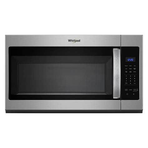 Whirlpool Wmh31017hs 17 Cuft 1000w Gray Countertop Microwave With