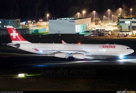 Hb Jmd Swiss Airbus A340 300 At Zurich Photo Id 364783 Airplane