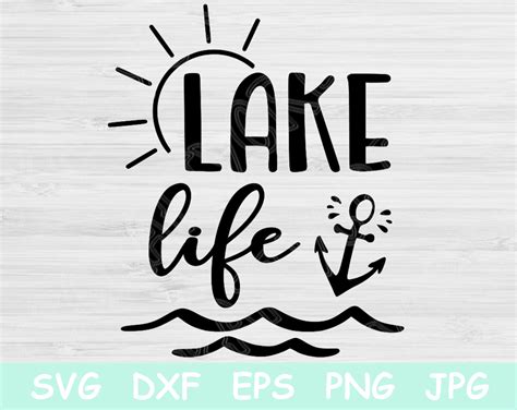 Lake Svg File Memories At The Lake Last A Lifetime Svg Boating Summer Svg Png Clip Art Cricut