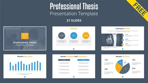 Free Professional Thesis PowerPoint Templates - SlideModel