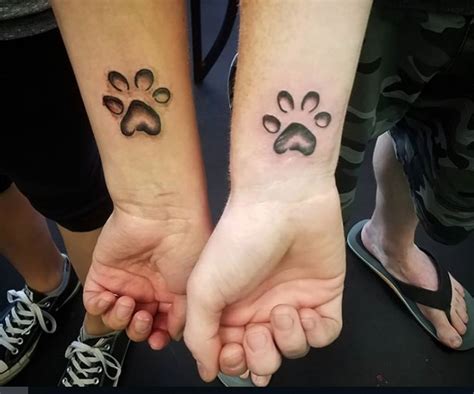 Add to favorites quick view paw print mandala temporary tattoo / dog print tattoo / animals temp tattoo littlecutetattoo 5 out of 5 stars (3. 25 Best Dog Paw Print Tattoos on Wrist - The Paws