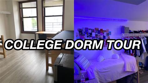 College Dorm Room Tour Freshman Year Youtube