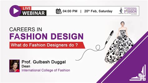 Webinar How To Build Your Career In Fashion Design And Business Tickets