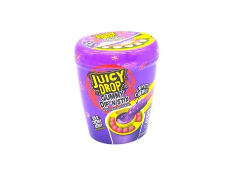 Juicy Drop Gummy Dipn Stix Wild Cherry Berry Tiktok 96g Chn Americké