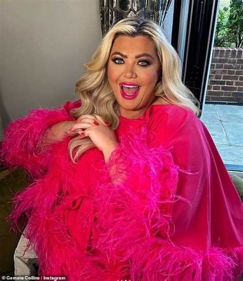 gemma collins hits back at trolls who have branded her too fat to succeed as she reflects on