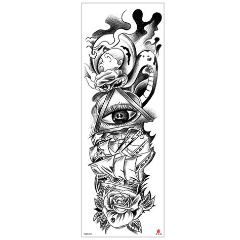 Full Sleeve Tattoo Designs Drawings