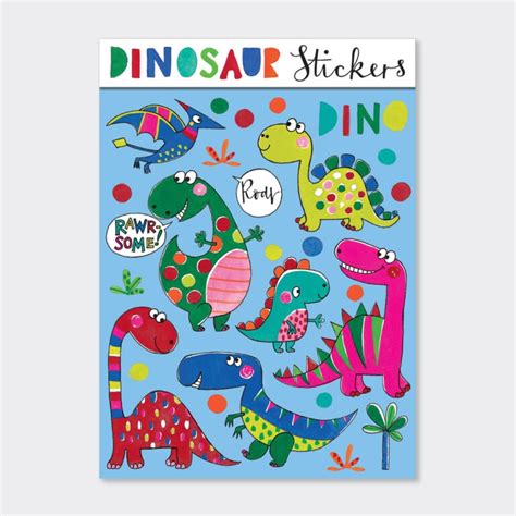 Dinosaur Sticker Book By Rachel Ellen The Learning Lab