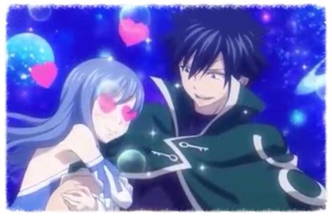 Fairy Tail Episode 218 Gruvia Moment Gray X Juvia Aaand Hes Smiling