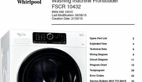38 Best Whirlpool Washing Machine Service Manuals ideas in 2021
