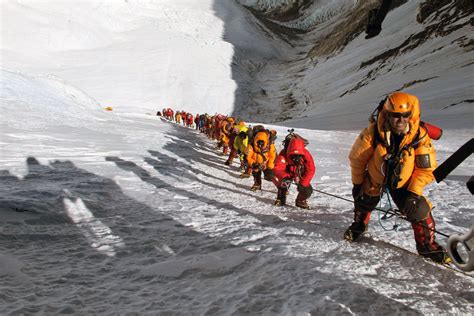 Mount Everest Climber Warns Of An Overpopulated Mountain WJCT NEWS