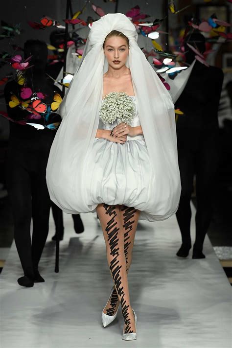 Gigi Hadid Walks The Runway For Moschino Fashion Show Summerspring