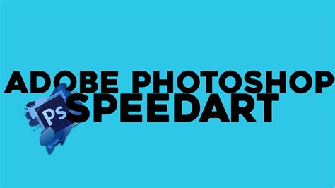 Adobe Photoshop Cs6 Logo Speedart Youtube