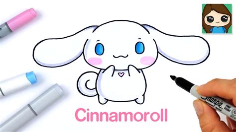 How To Draw Cinnamoroll Easy Sanrio Çocuk Gelişimi Çocuk Eğitimi