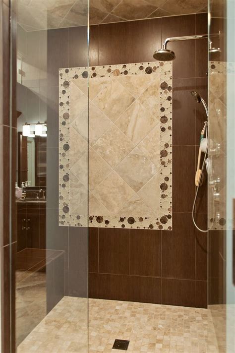 Shower Tile Accent By Reese Construction Inc In Lincoln Ne Shower