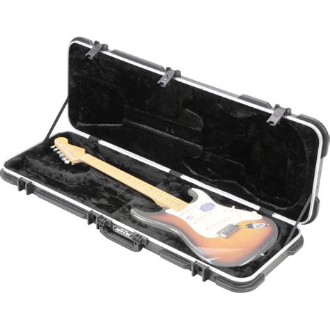 Offlineskbrectangular Deluxe Electric Guitar Case Gear4music