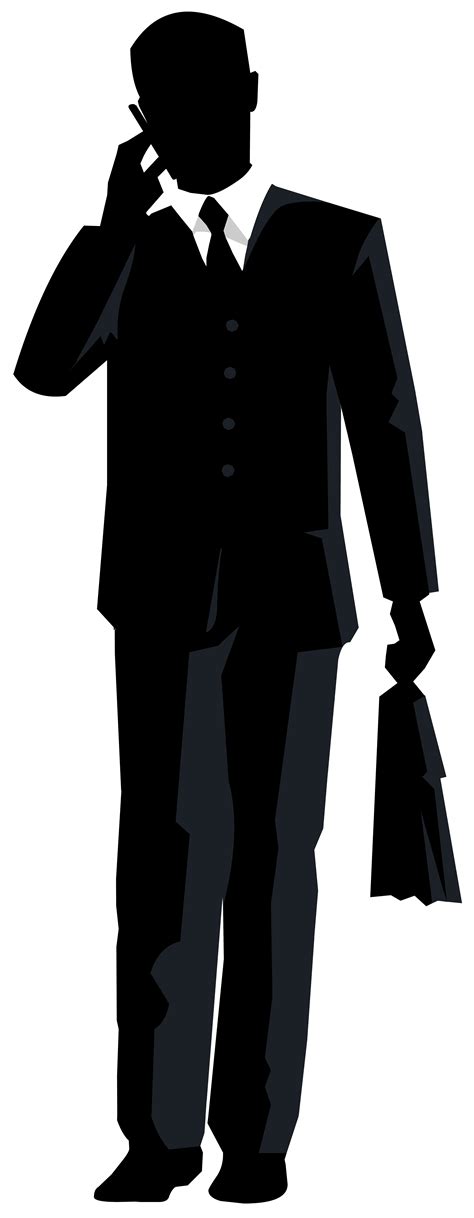 Black Business Man Clipart Png 10 Free Cliparts Download Images On