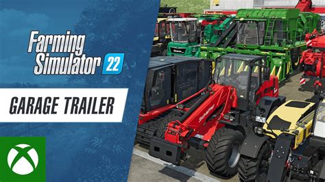 Farming Simulator 22 Garage Trailer Youtube