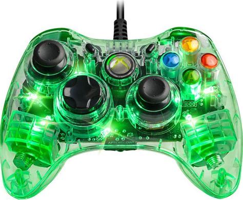 Pdp Afterglow Xbox 360 Green Light 3702 Eu Gamepad