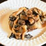 Check out this hamburger steak and gravy recipe, which is just like grandma's salisbury steak recipe. Hamburger Steak with Mushroom and Onion Gravy - Add a Pinch