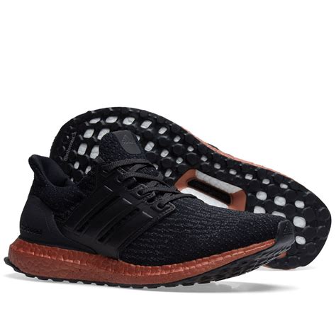 Adidas Ultra Boost Core Black And Tech Rust End Us