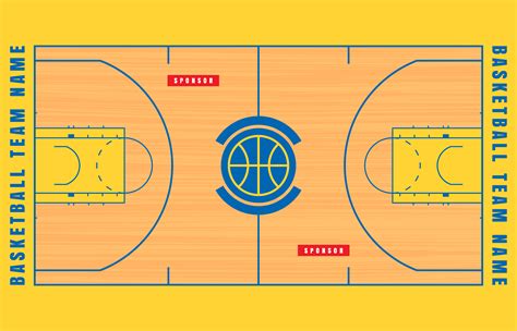 Basketball Floor Vector Art Icons And Graphics For Free Download