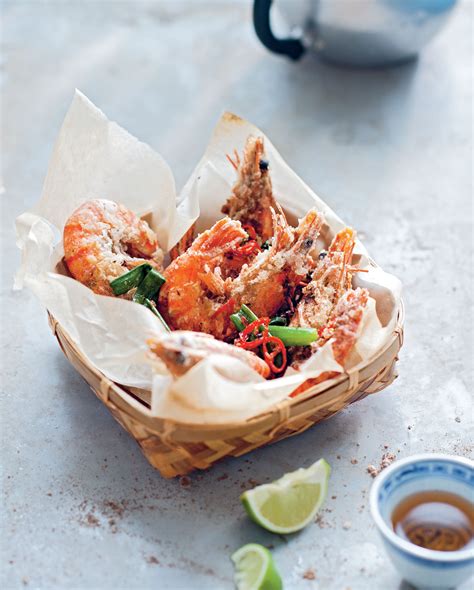 Salt And Pepper Tiger Prawns Recipe From The Food Of Vietnam By Luke