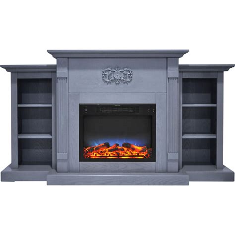 As an advantage of electric fireplaces, they do not require chimneys and remodelling for installation, they are also often portable (depends on the product of your preference itself). Cambridge Sanoma 72 in. Electric Fireplace with a Multi ...