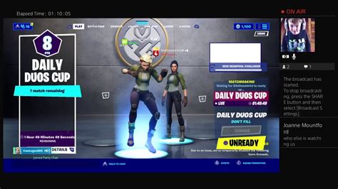 Fortnite Daily Duos Cup Youtube