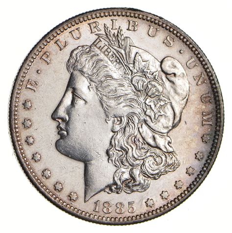1885 S Morgan Silver Dollar Near Uncirculated Property Room