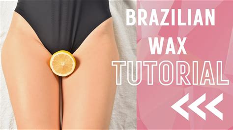 Full Brazilian Wax Tutorial With Mermaid Wax Youtube