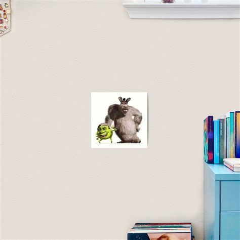 Shrek And Donkey X Monsters Inc Art Print For Sale By Jfet10 Redbubble