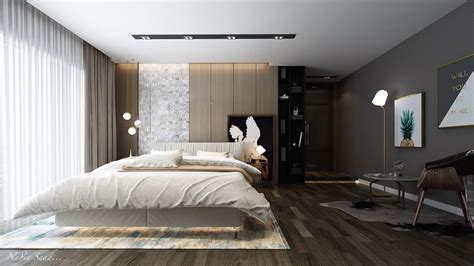Modern Bedroom Design On Behance