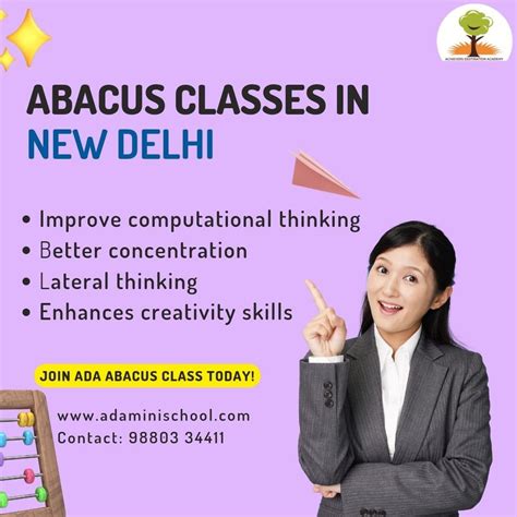 Achievers Destination Academy Ada Abacus Classes Now In New Delhi At Rs