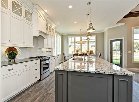 Grey granite countertops | regal grey granite click to enlarge. grey kitchen cabinet with granite countertops - Google ...