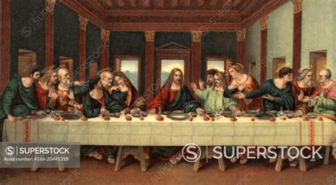 0030s The Last Supper After Leonardo Da Vinci By Giampietrino Circa