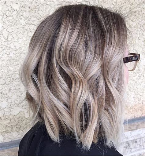 10 Balayage Ombre Hair Styles For Shoulder Length Hair Pop Haircuts