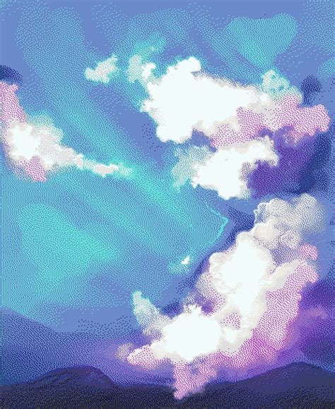 A Pixel Sky By Thevocaloidseeu On Deviantart