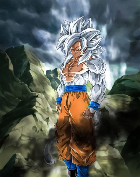 Ssj4 Mui Goku By Satzboom On Deviantart Dragon Ball Super Artwork