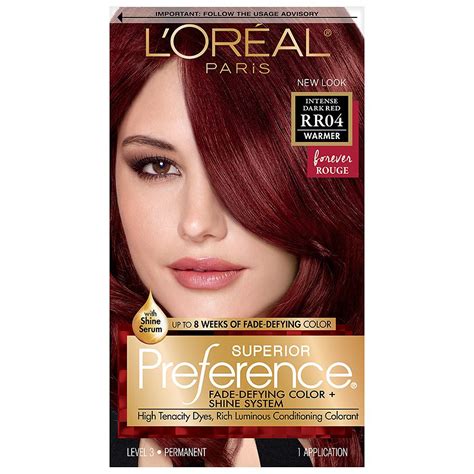 Loreal Paris Superior Preference Permanent Hair Colorintense Dark Red