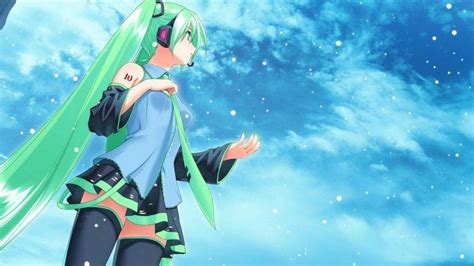 Anime Anime Girls Hatsune Miku Vocaloid Detached Sleeves Twintails