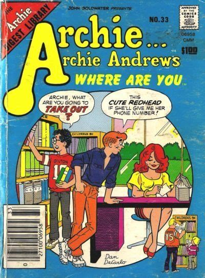 Archiearchie Andrews Where Are You Digest Magazine 33 Issue