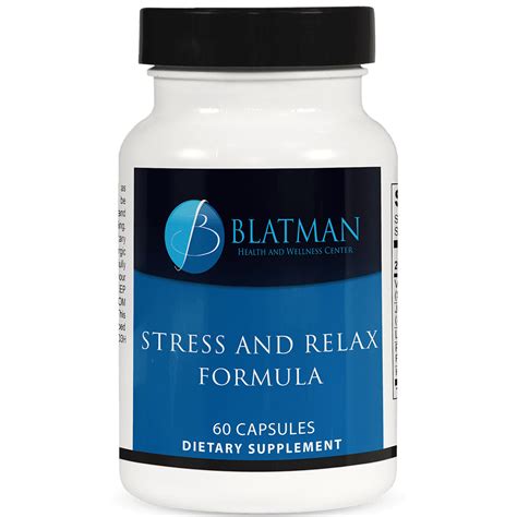 Stress And Relax Supplement Holistic Sleep Support Supplement
