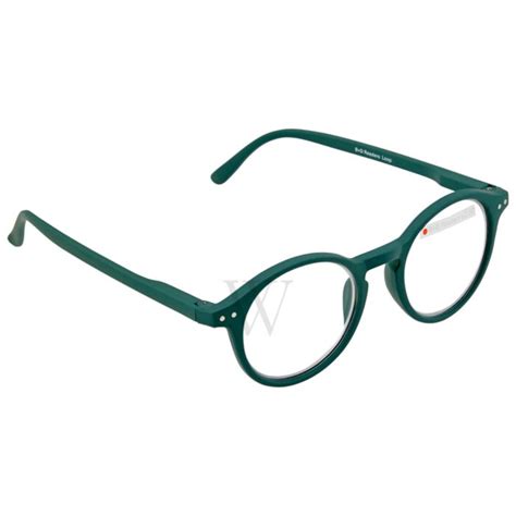 b d loop 47 mm matte green reading glasses world of watches