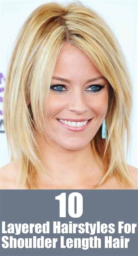 20 Great Shoulder Length Layered Hairstyles Hair And Beauty Hair