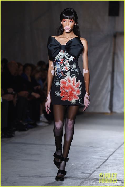 Winnie Harlow Stuns On The Runway At John Richmonds Show During Milan